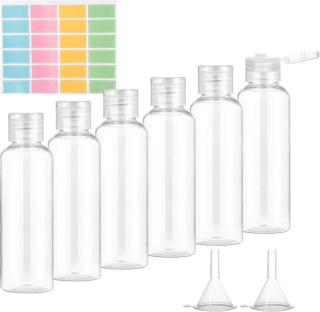 Romon Bottiglie di Viaggio, 6 Pezzi 100 ml Set di kit Viaggi... 2 61UUPiBtdmL. AC SL1500