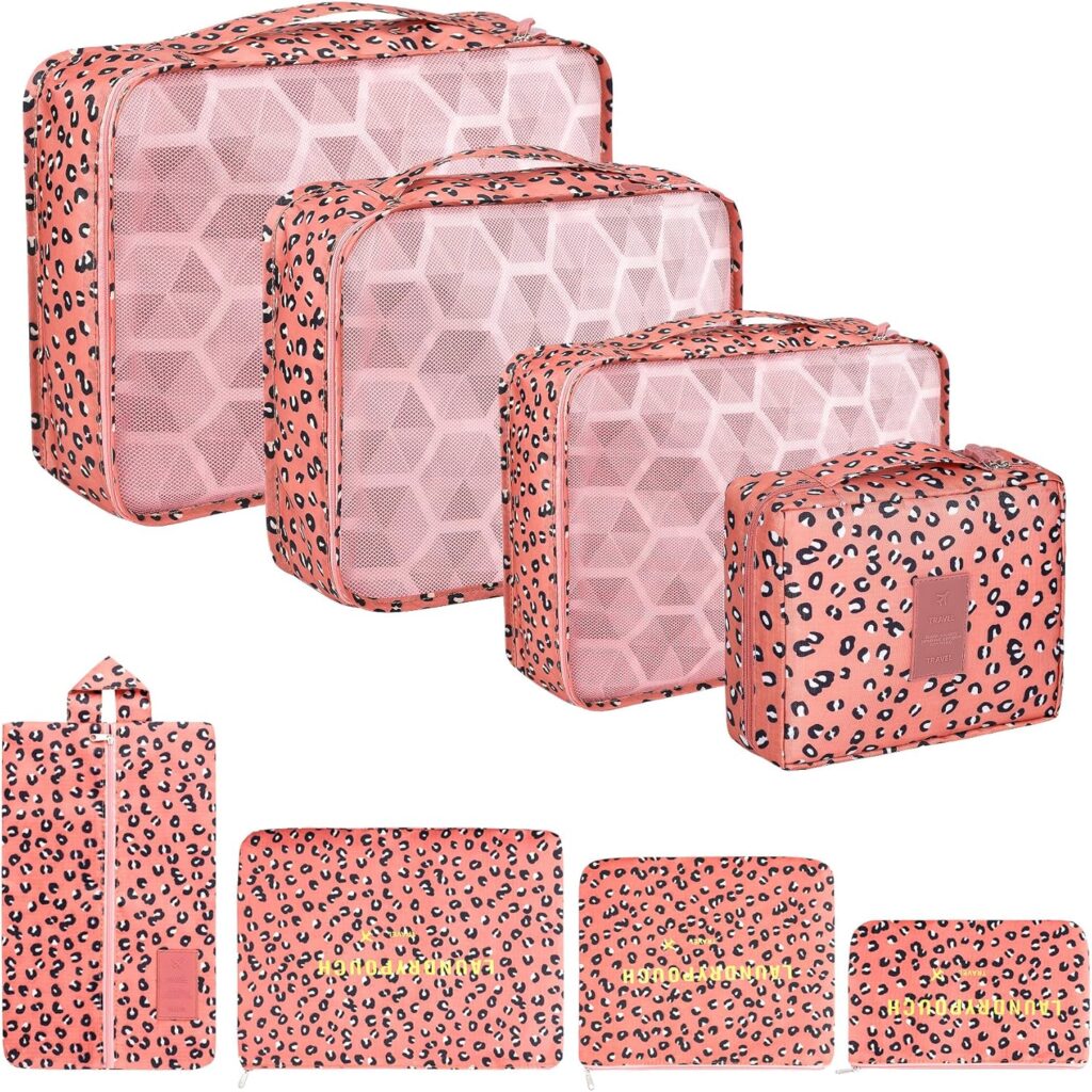 Coolzon Organizer Valigie Viaggio Set 8 Pezzi set, Cubi di I... 2 91fHMmZiicL. AC SL1500